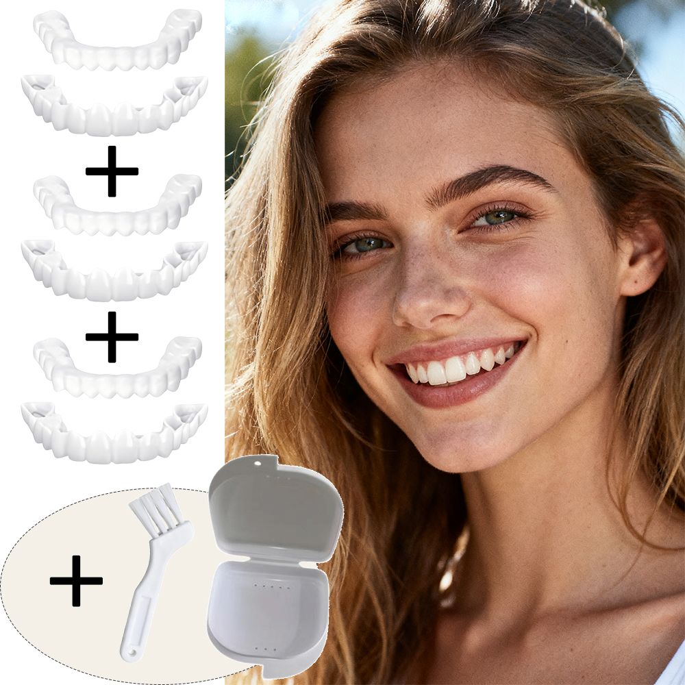Teeth Whitening Routine - Easy to Match with Makeup Teeth
