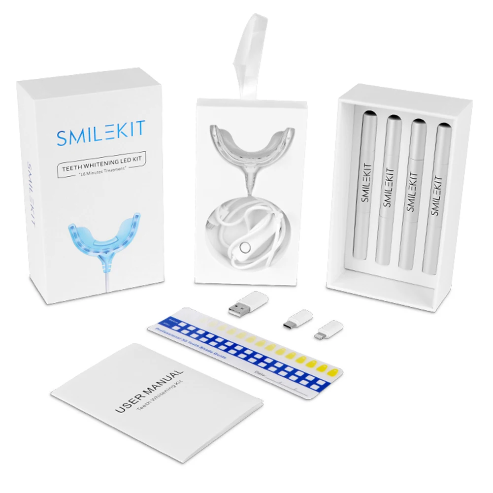 Teeth Whitening That Works - Smart Timing 16 LED Cold Light