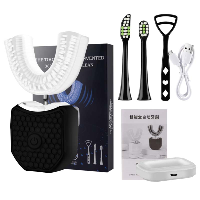 Electric Toothbrush Sonic - U Shape Tooth Brush Wireless Electric