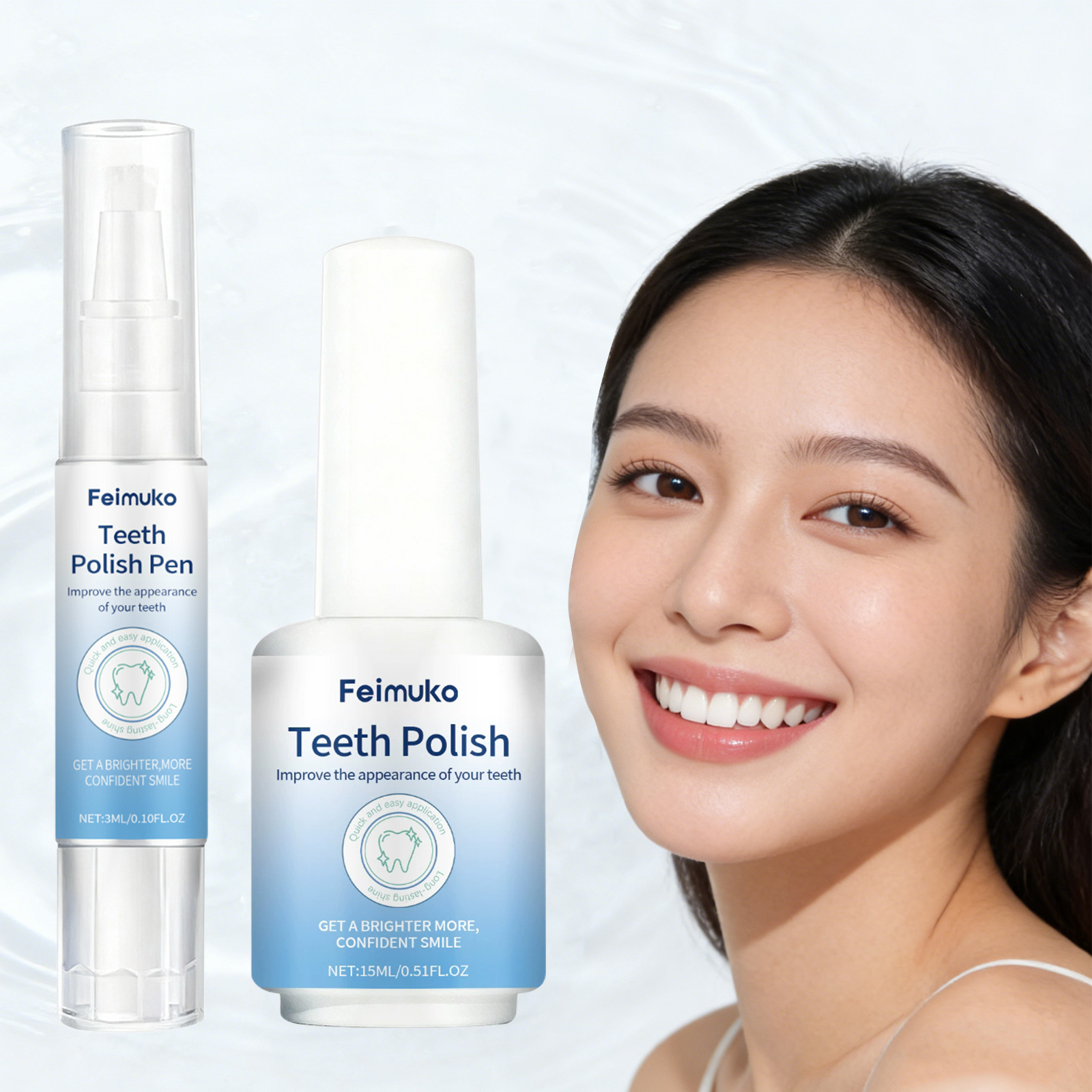 Teeth Whitening Gel Pen - Teeth Whitening Paint Instant White Tooth