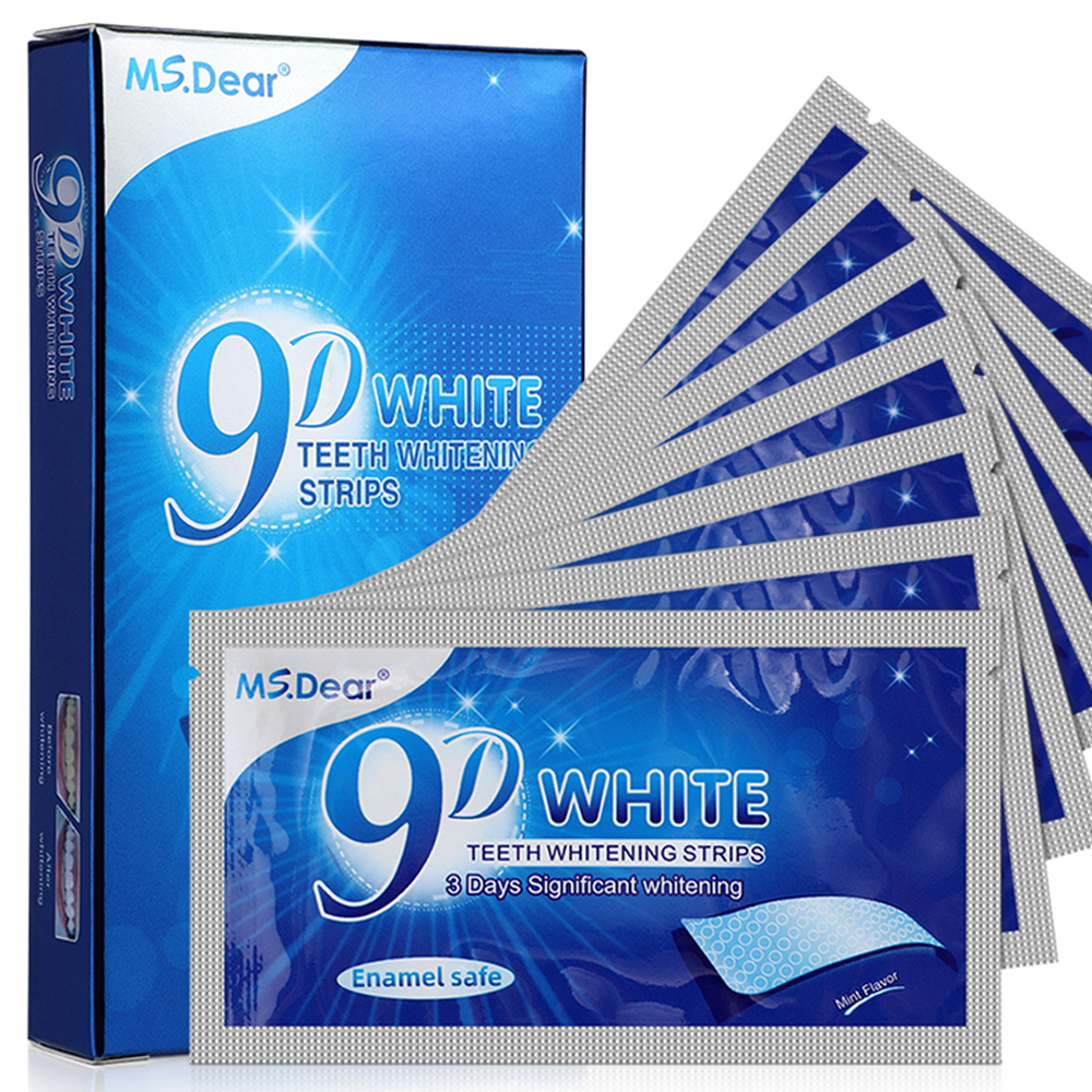 Teeth Whitening With Hydrogen Peroxide - Teeth Whitening Strips Cleansing Oral Hygiene