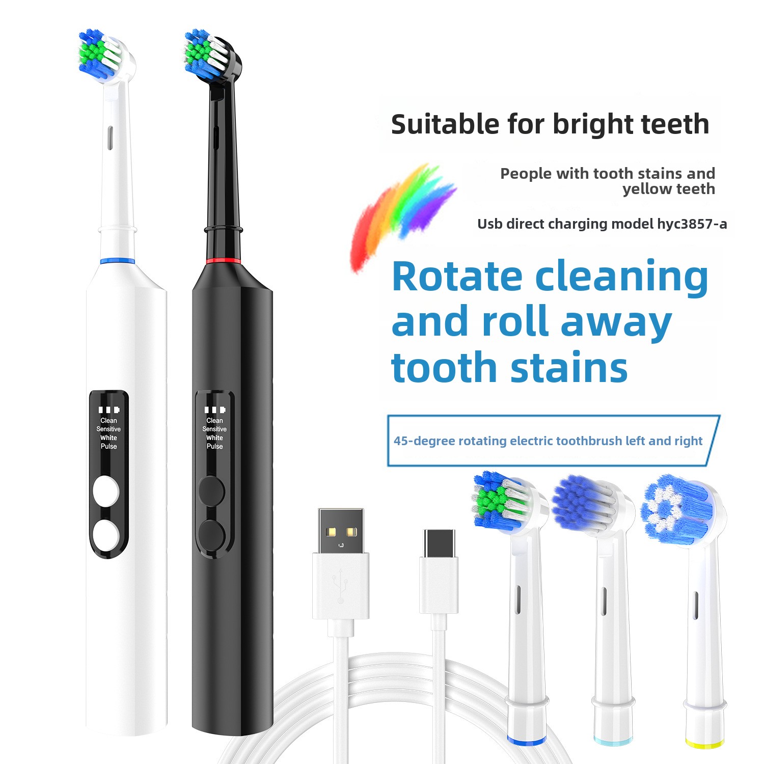 Wireless Rechargeable Fully Au - Electric Toothbrush Sonic avaliação e preço