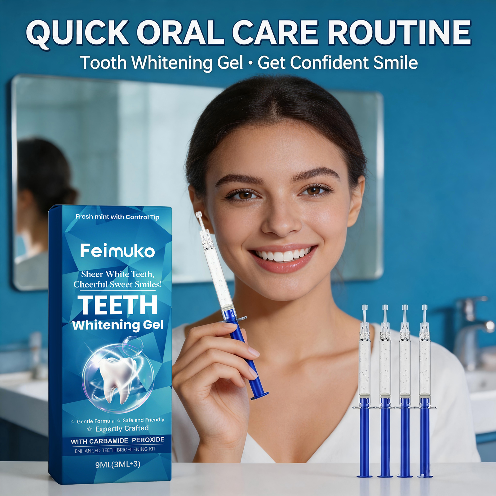 Teeth Whitening Gel Gentle Cle - Teeth Whitening Uv avaliação e preço