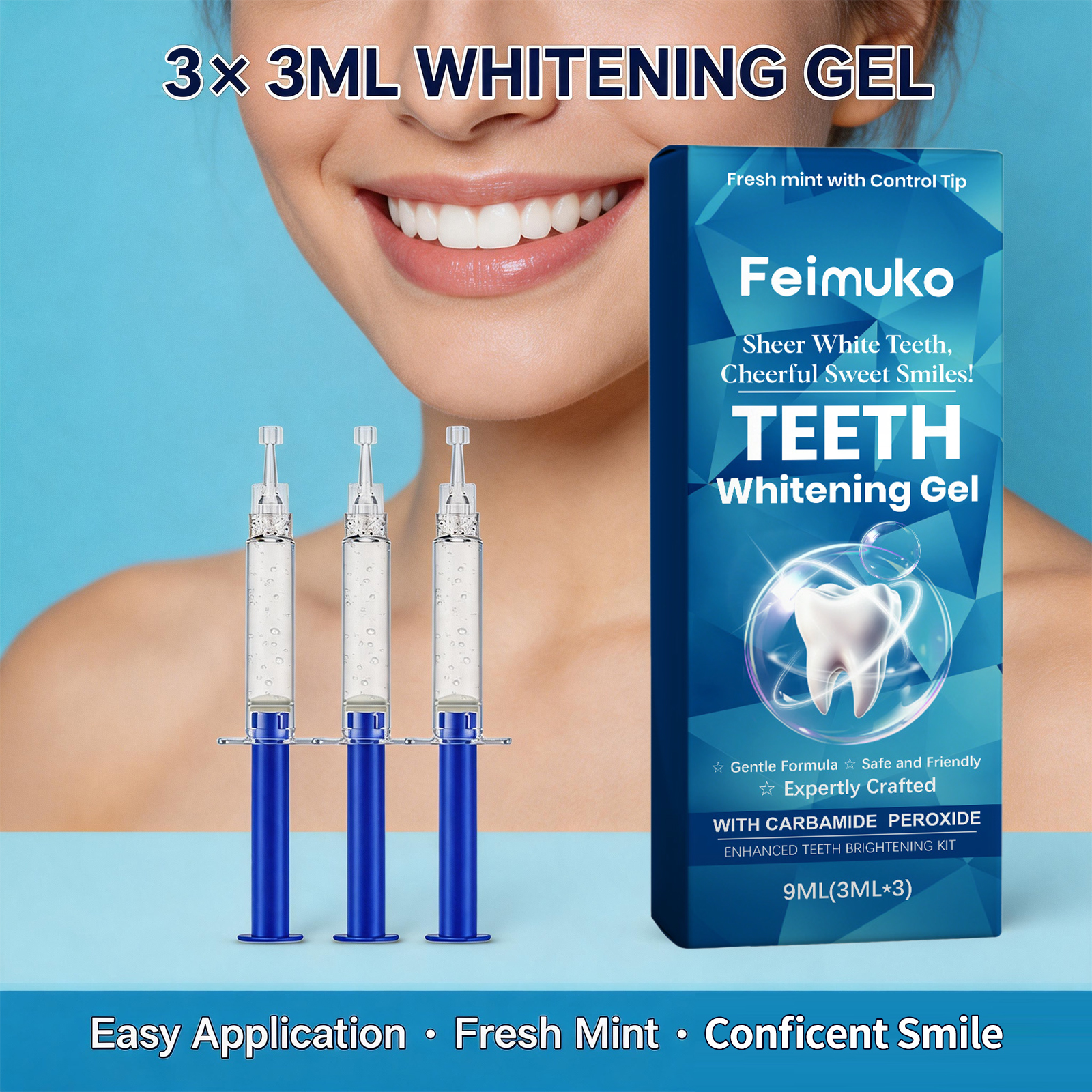 Teeth Whitening Gel Gentle Cle - Teeth Whitening Uv avaliação e preço