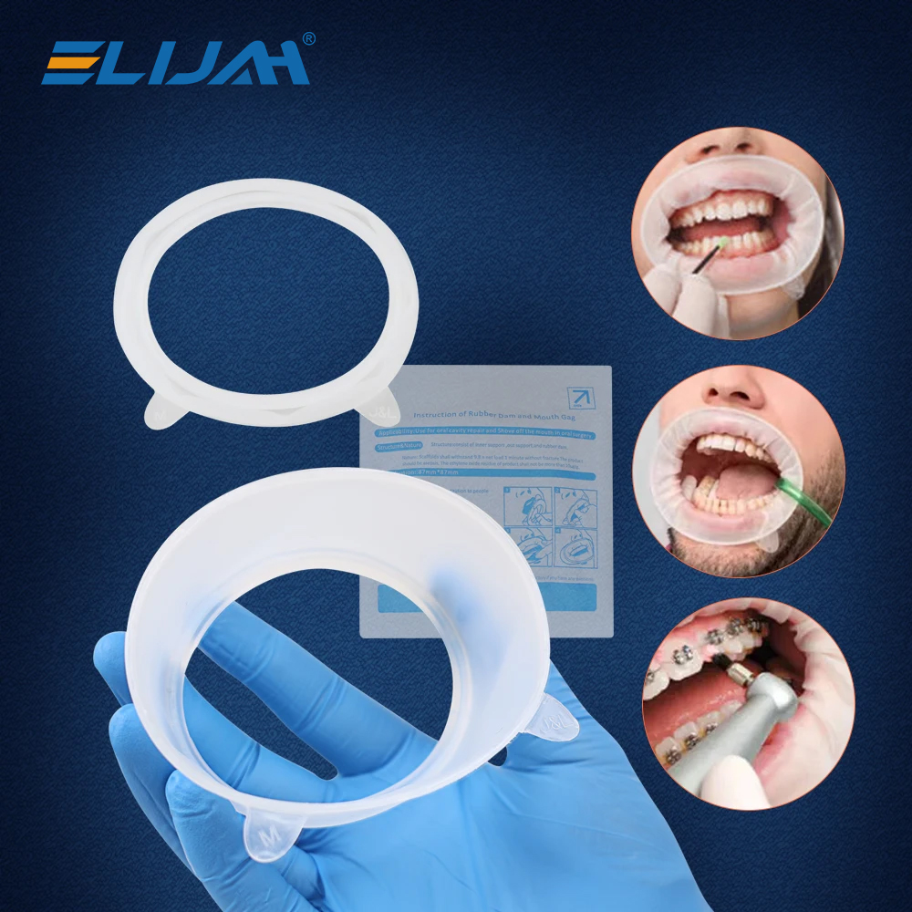 ELIJAH Dental Rubber Mouth Ope - Teeth Whitening Accelerator avaliação e preço