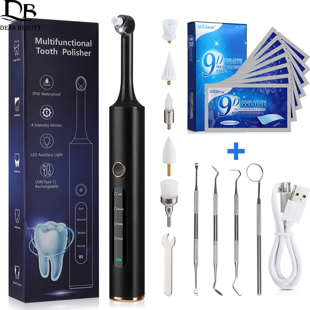 New Electric Tooth Polisher Te - Teeth Whitening Strips avaliação e preço