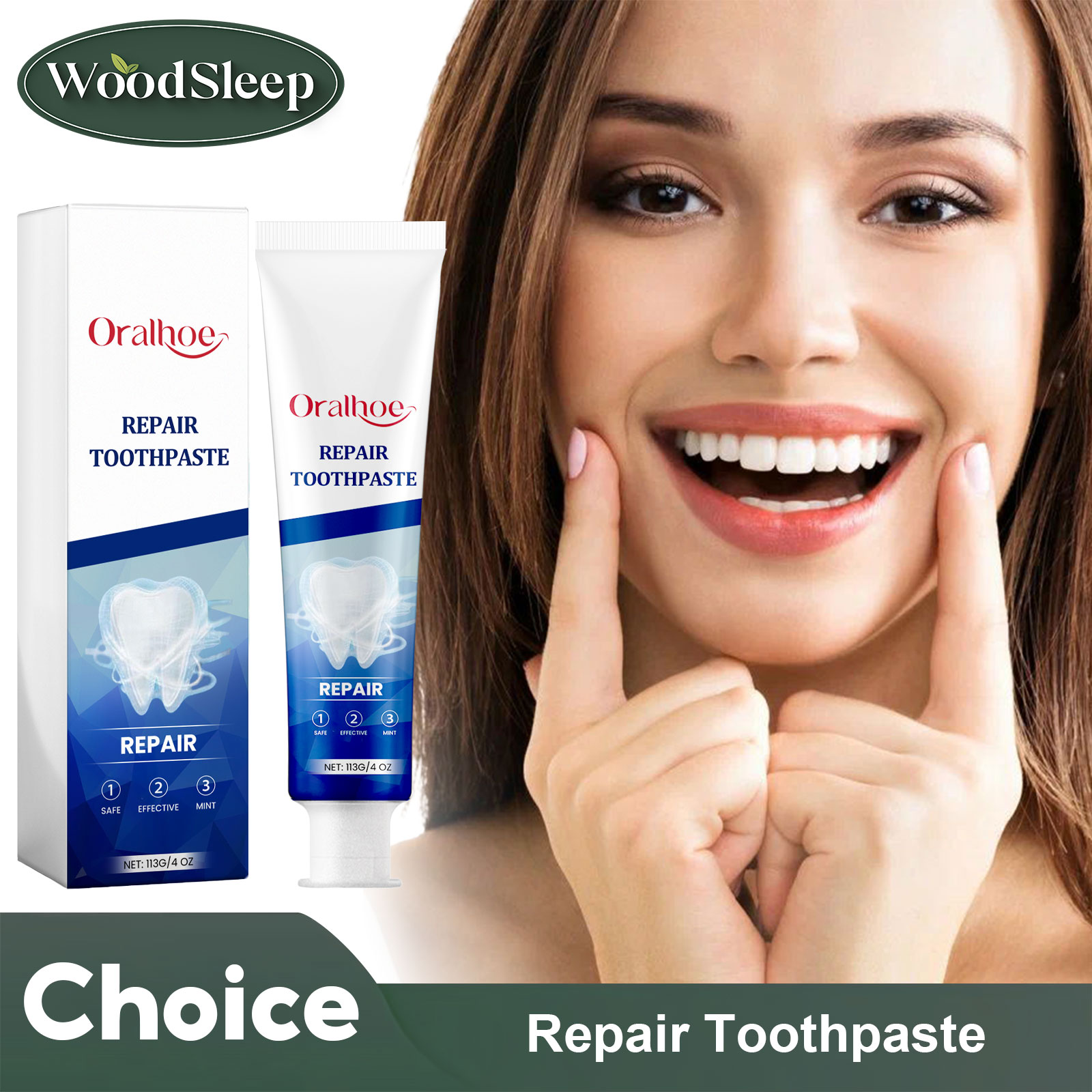 Fluoride Free Toothpaste Denta - Teeth Whitening Paste avaliação e preço