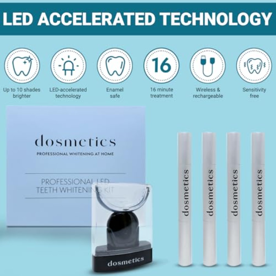Teeth Whitening Kit with LED L - Teeth Whitening Gel Pen avaliação e preço