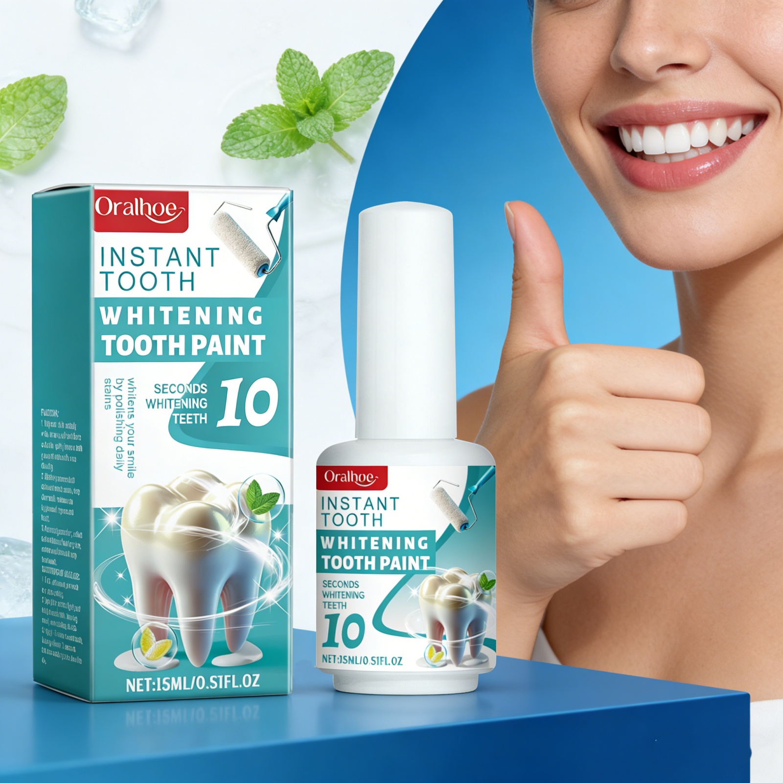 Instant Teeth Whitening Paint  - Teeth Whitening Gel Pen avaliação e preço