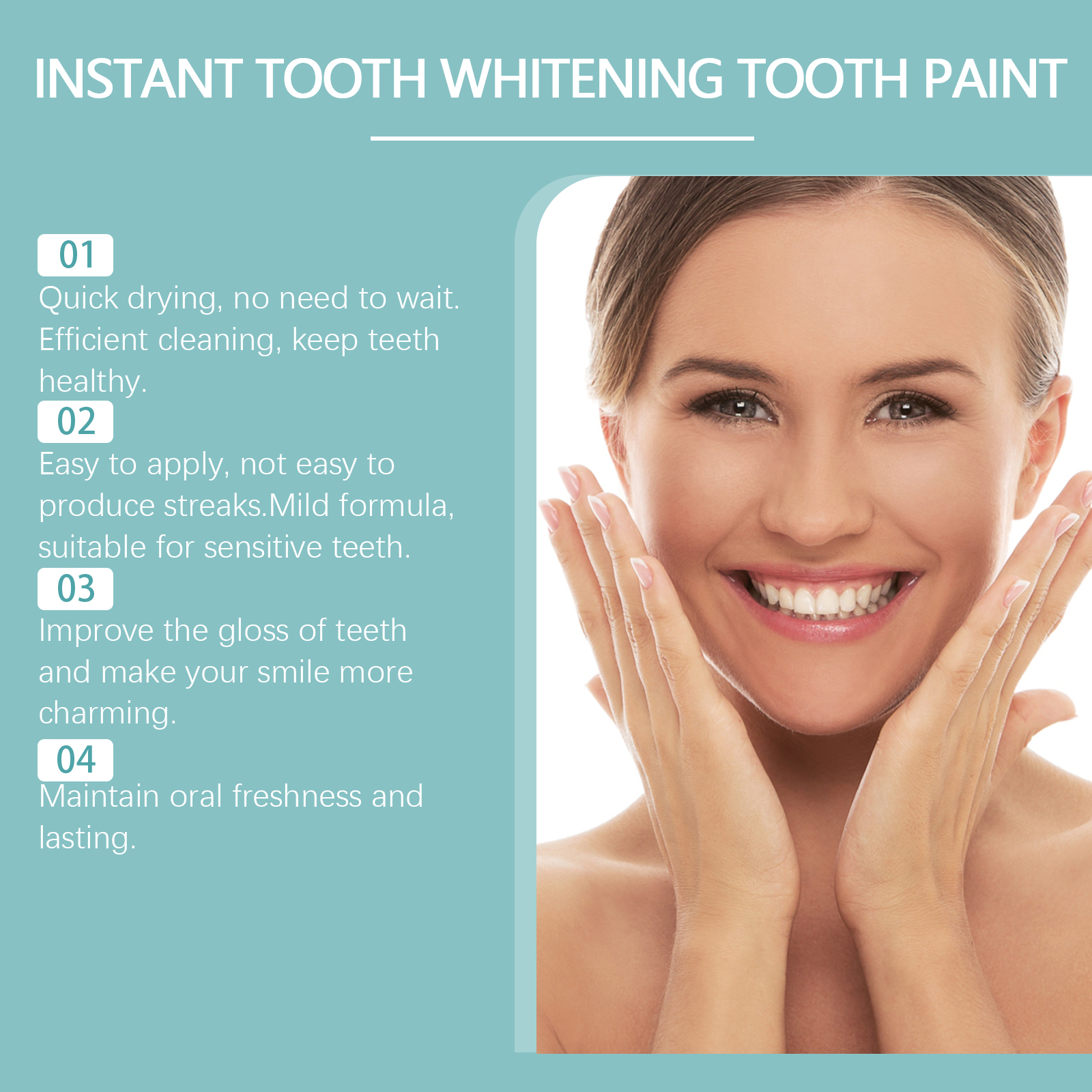 Instant Teeth Whitening Paint  - Teeth Whitening Gel Pen avaliação e preço