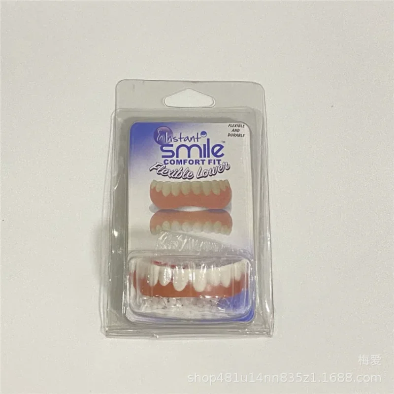 Silicone Upper Lower Veneers,  - Teeth Whitening Paste avaliação e preço