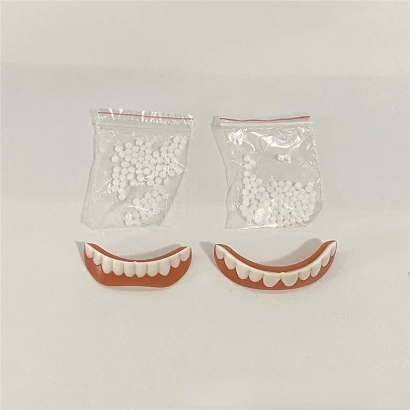 Silicone Upper Lower Veneers,  - Teeth Whitening Paste avaliação e preço