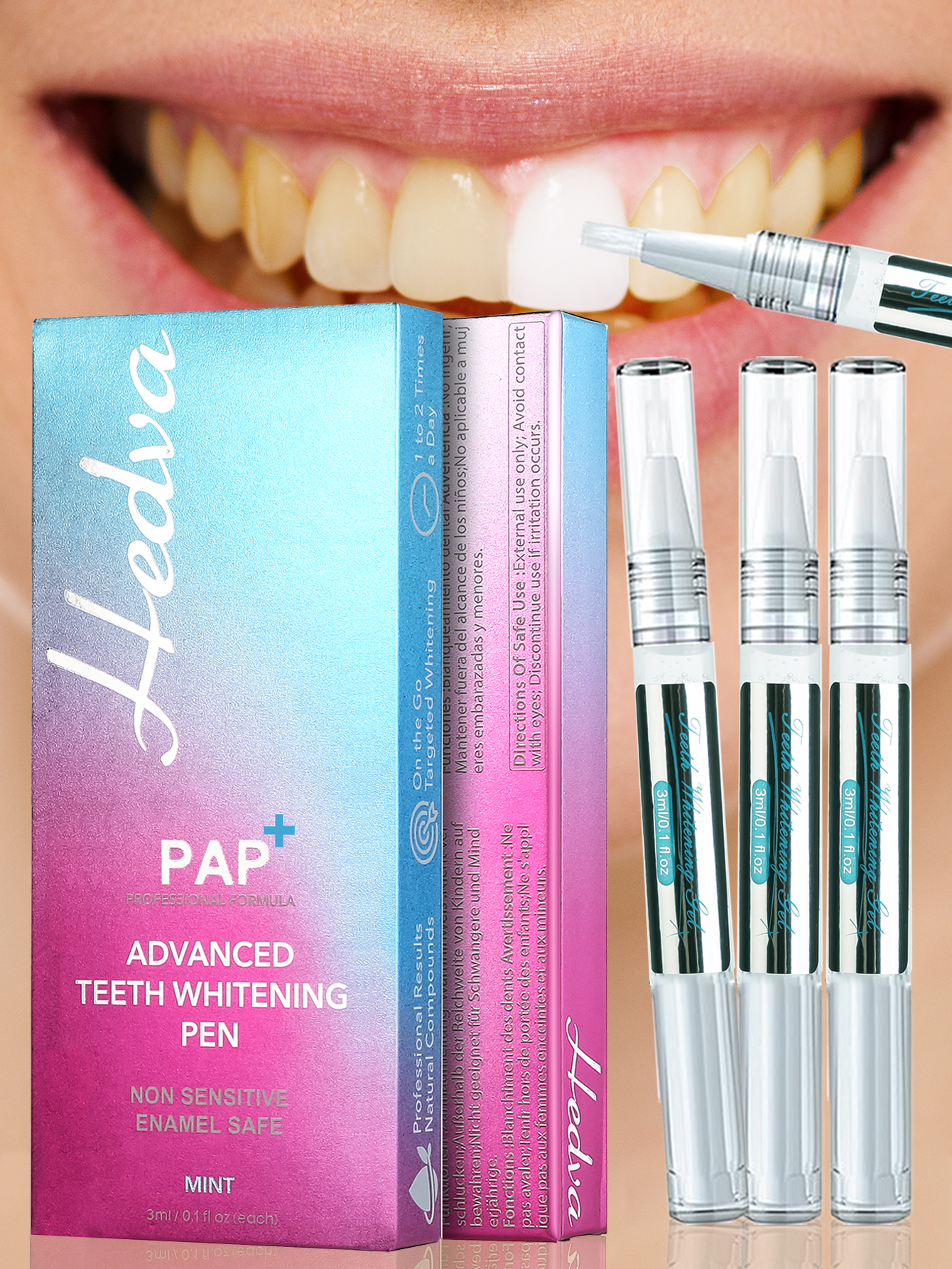 Hedva PAP+ Teeth Whitening Pen - Teeth Whitening Gel Pen avaliação e preço
