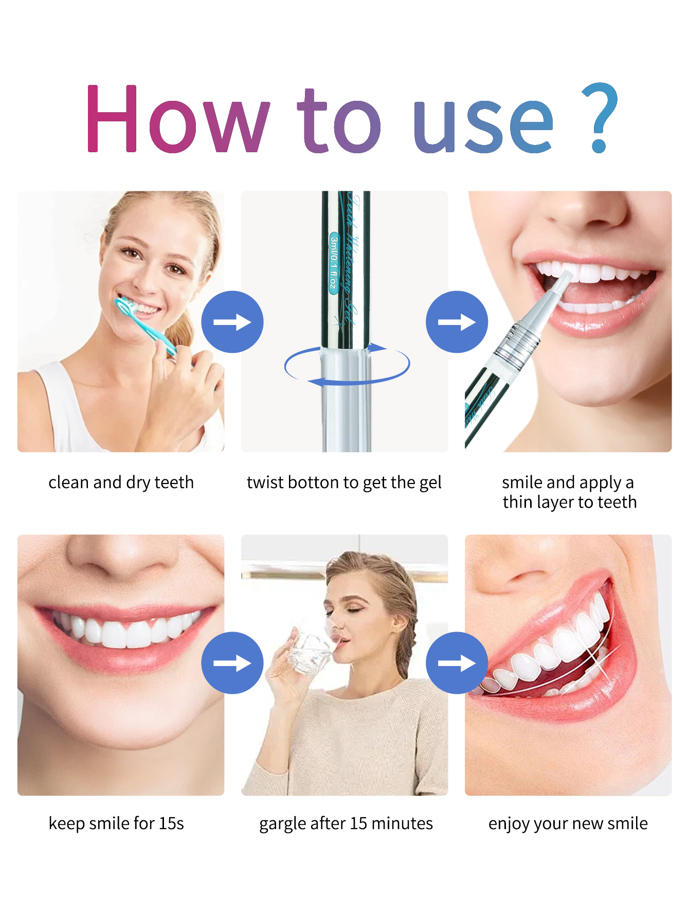 Hedva PAP+ Teeth Whitening Pen - Teeth Whitening Gel Pen avaliação e preço