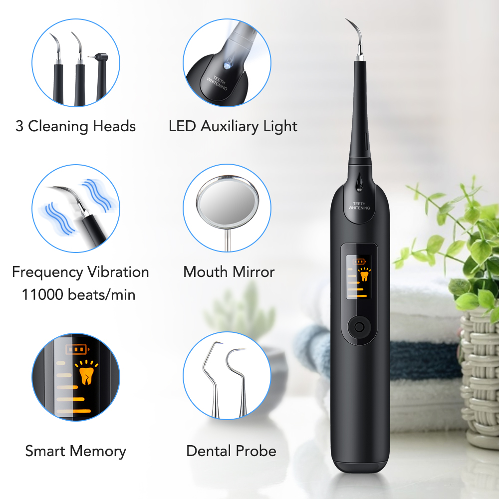 Teeth Tartar Remover Electric  - Teeth Whitening At Home Kit avaliação e preço