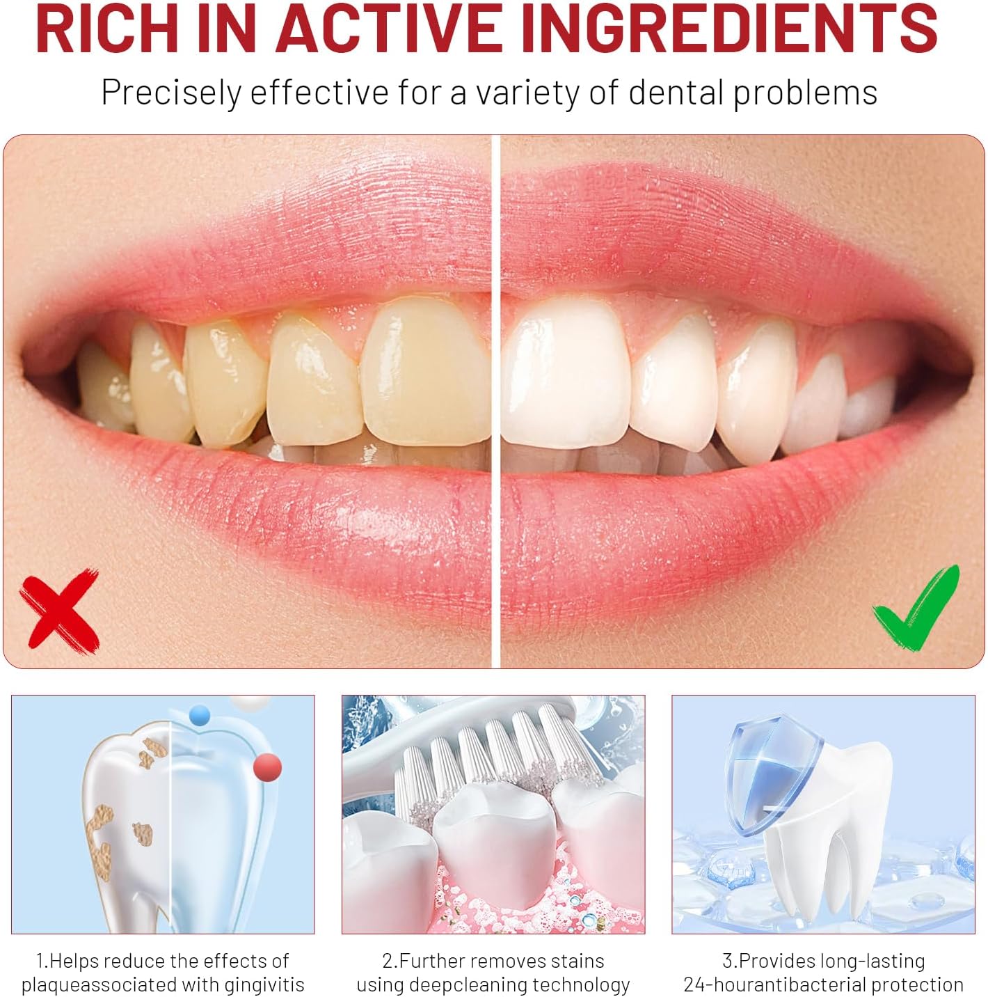 Niacinamide Whitening Toothpas - Teeth Whitening That Works avaliação e preço