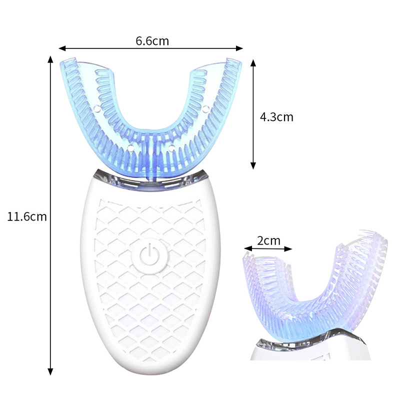 Soft Bristle U Shape Smart Tee - Teeth Whitening Uv avaliação e preço