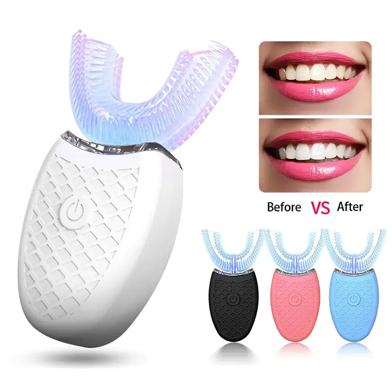 Soft Bristle U Shape Smart Tee - Teeth Whitening Uv avaliação e preço