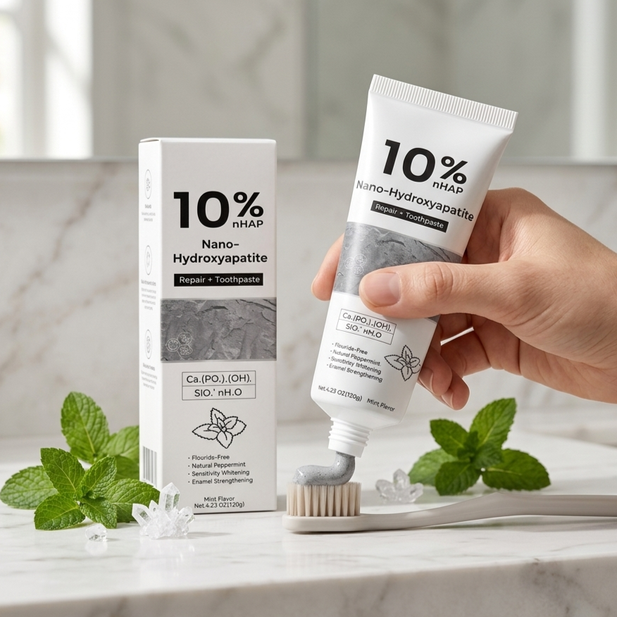 Nano-Hydroxyapatite Toothpaste - Teeth Whitening That Works avaliação e preço
