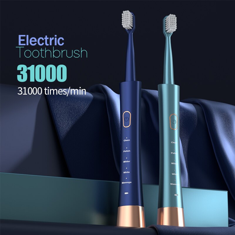 Jianpai Adult Male and Female  - Electric Toothbrush Sonic avaliação e preço