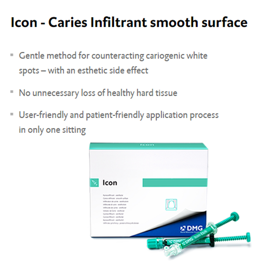 Icon DMG Dental Caries Infiltr - Teeth Whitening With Hydrogen Peroxide avaliação e preço