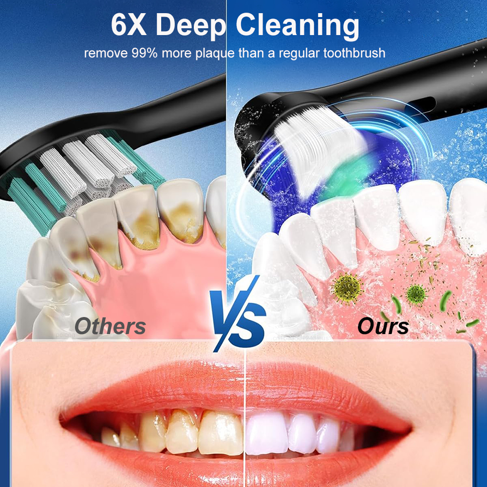 Electric Toothbrush Rotary Rec - Electric Toothbrush Sonic avaliação e preço