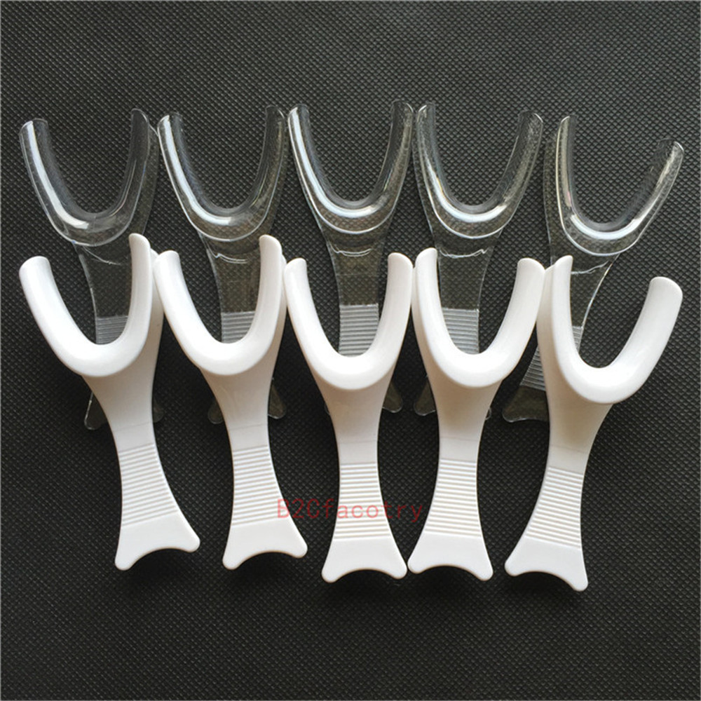 10pcs Dental Intraoral Cheek L - Teeth Whitening Accelerator avaliação e preço