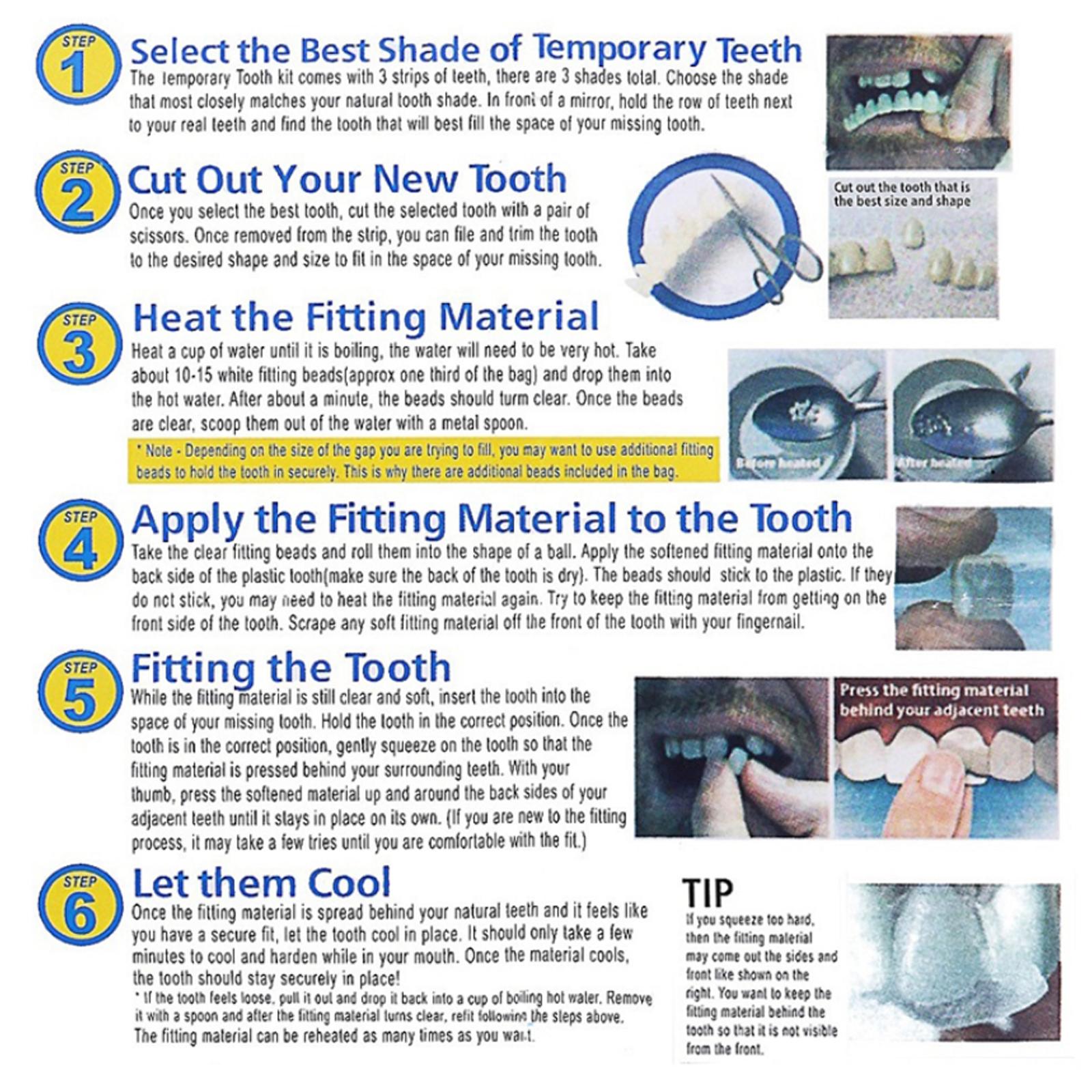 Temporary Teeth Whitening Kit  - Teeth Whitening At Home Kit avaliação e preço