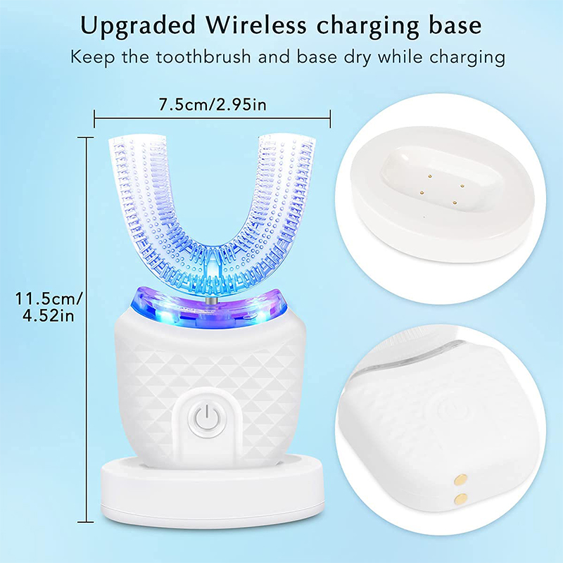 Dental Care U shape electric t - Teeth Whitening Uv avaliação e preço