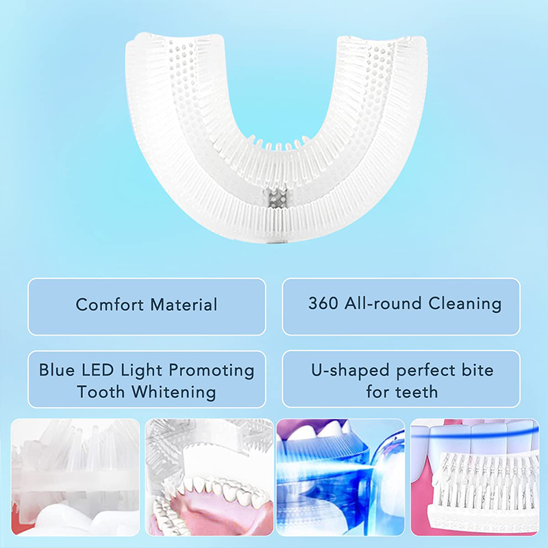 Dental Care U shape electric t - Teeth Whitening Uv avaliação e preço