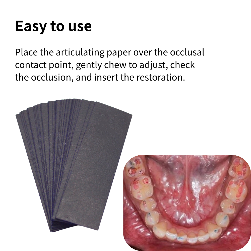 AG 300 Sheets Dental Bite Pape - Teeth Whitening Strips avaliação e preço