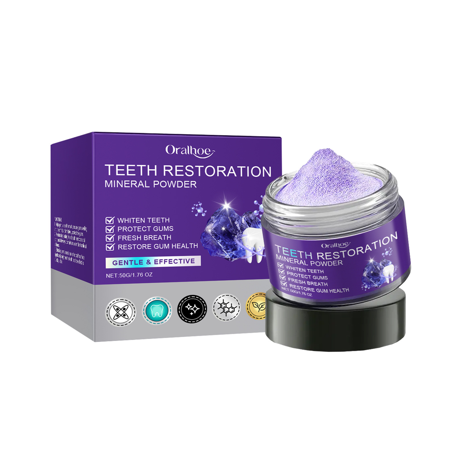Teeth Restoration Mineral Powd - Teeth Whitening Paste avaliação e preço