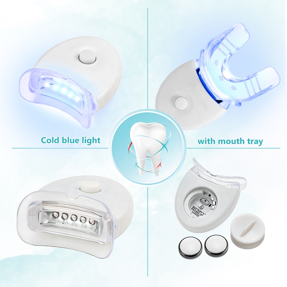 Led Tooth Whitening Kit Free M - Teeth Whitening Logo avaliação e preço