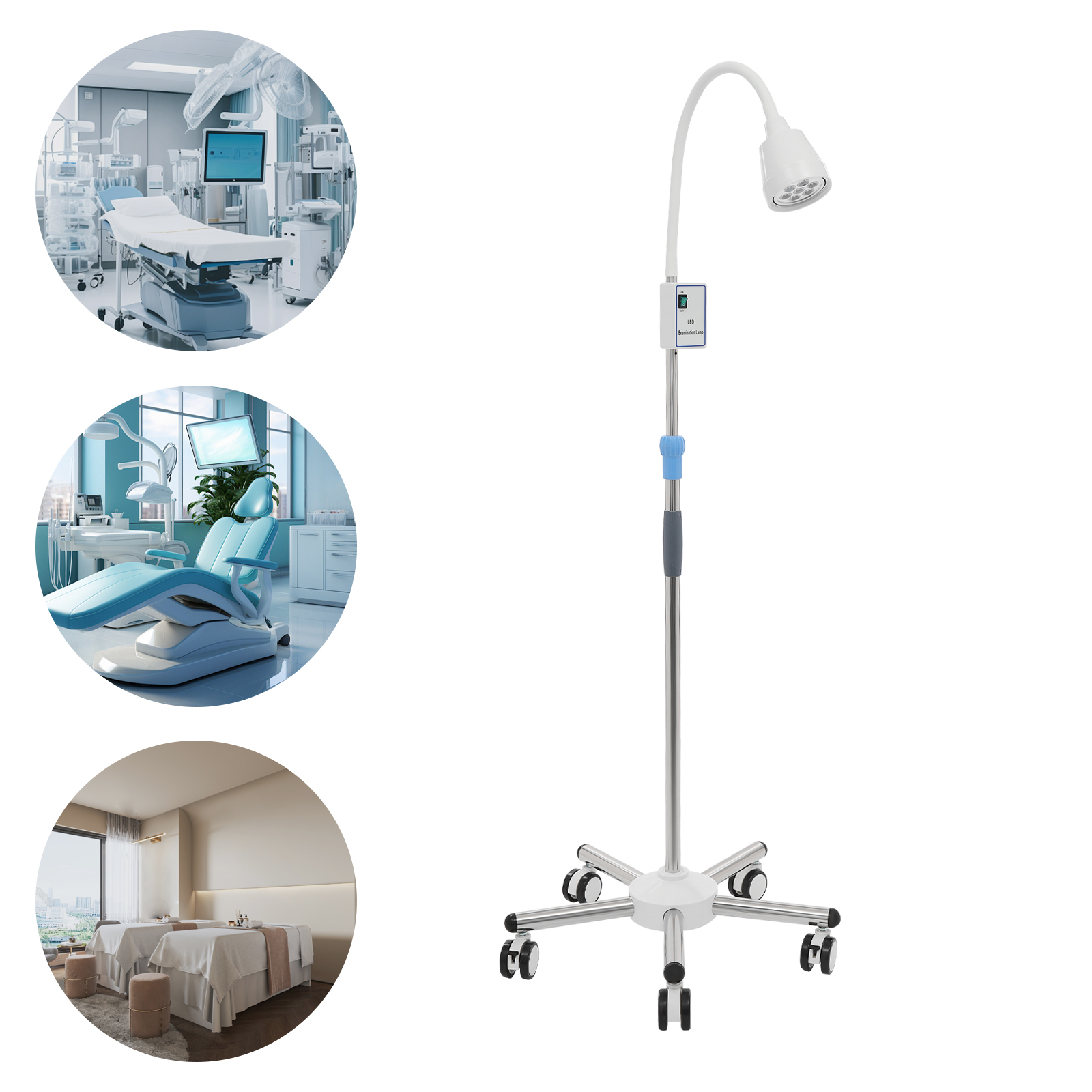 Multifunctional Floor Type LED - Teeth Whitening Youtube avaliação e preço