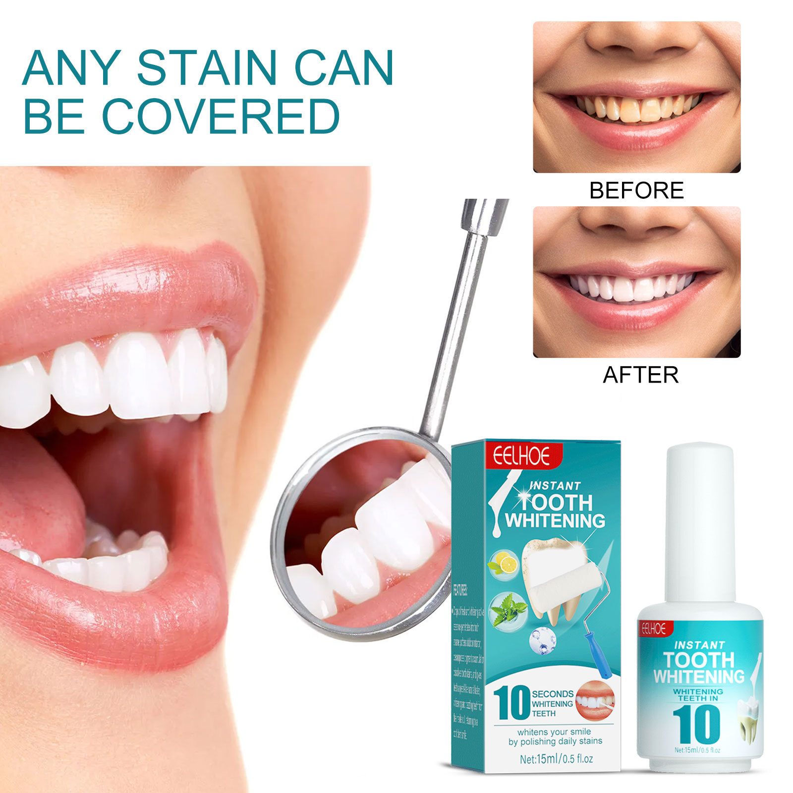 Tooth Whitening Paint Effectiv - Teeth Whitening Gel Pen avaliação e preço
