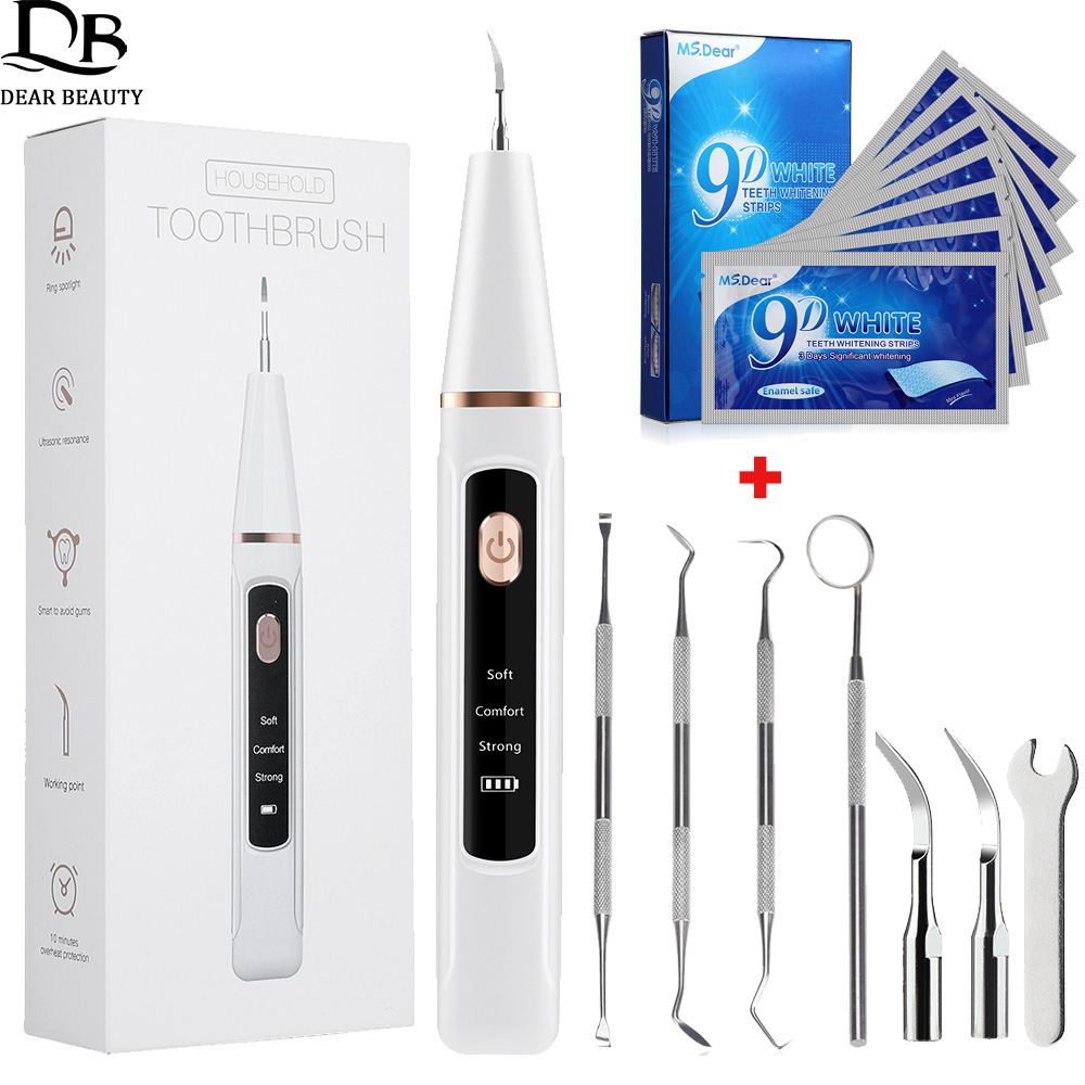 Ultrasonic Dental Calculus Rem - Teeth Whitening Strips avaliação e preço