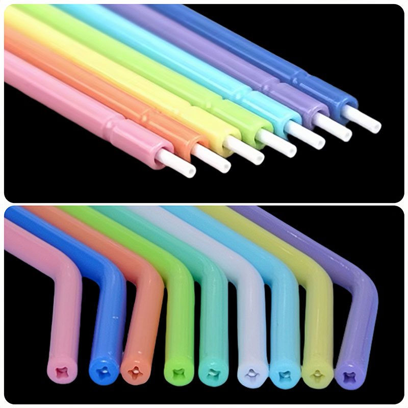 250pcs/bag Disposable Nozzles  - Teeth Whitening Youtube avaliação e preço