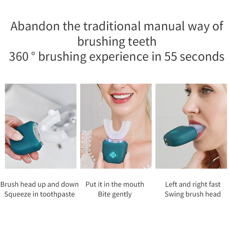 Portable U-shaped electric too - Teeth Whitening Uv avaliação e preço