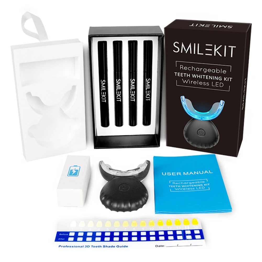 Dental Teeth Whitening Kit Min - Teeth Whitening With Hydrogen Peroxide avaliação e preço