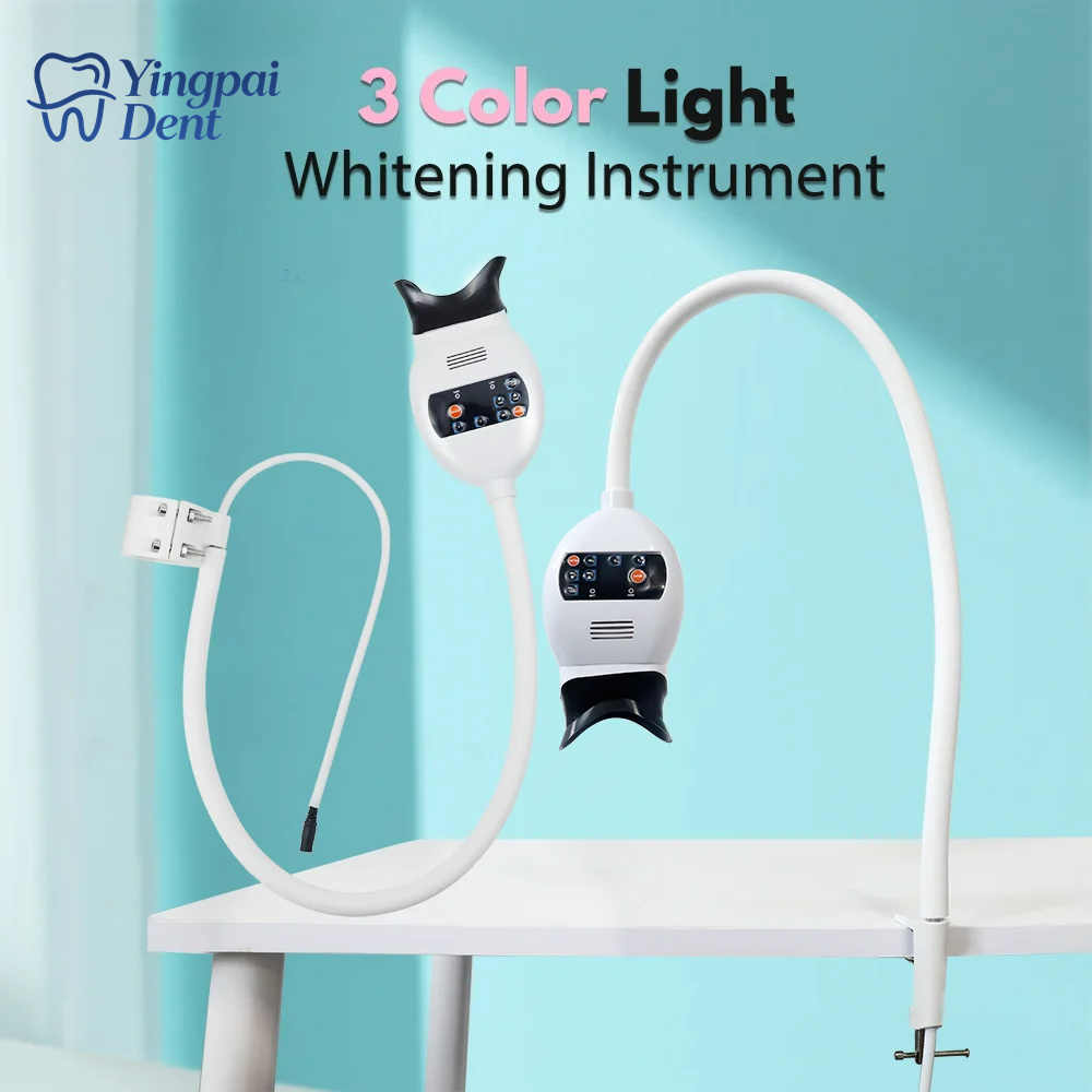Adjustable 3 Colors LED Teeth  - Teeth Whitening Accelerator avaliação e preço