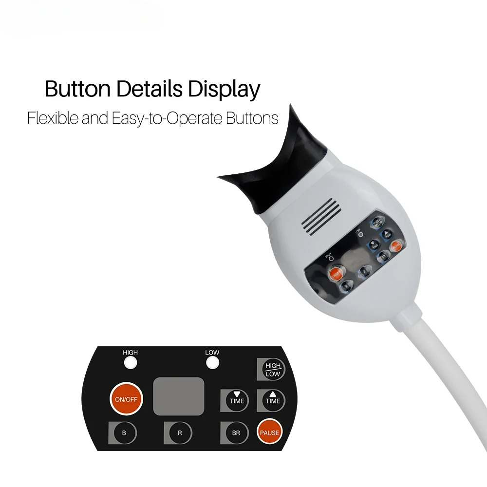 Adjustable 3 Colors LED Teeth  - Teeth Whitening Accelerator avaliação e preço