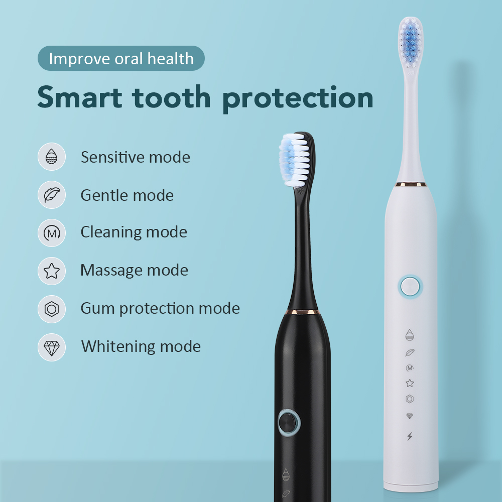 Electric Sonic Toothbrush Rech - Electric Toothbrush Sonic avaliação e preço