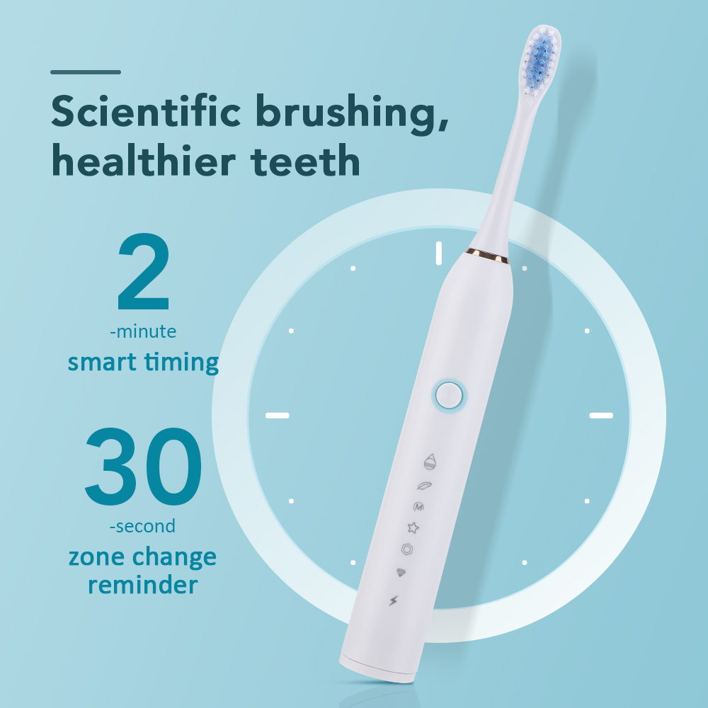 Electric Sonic Toothbrush Rech - Electric Toothbrush Sonic avaliação e preço