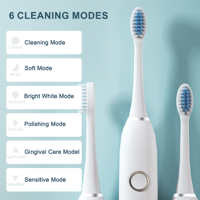6 Modes Electric Sonic Toothbr - Electric Toothbrush Sonic avaliação e preço