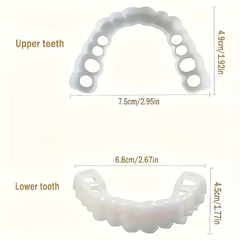 Upper Lower Separate Teeth Ven - Teeth Whitening Logo avaliação e preço