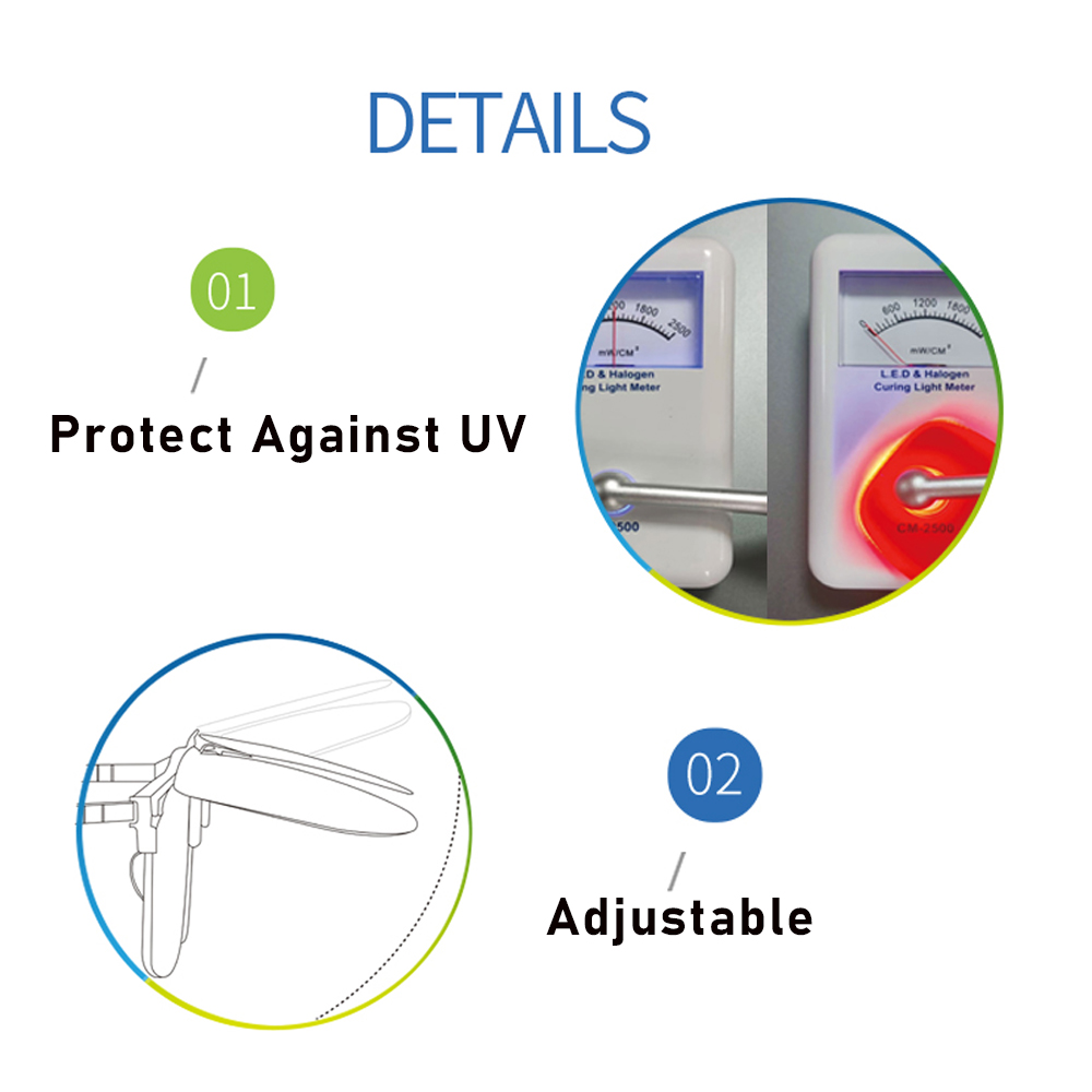 Dental Equipment UV Clip Glass - Teeth Whitening Uv avaliação e preço