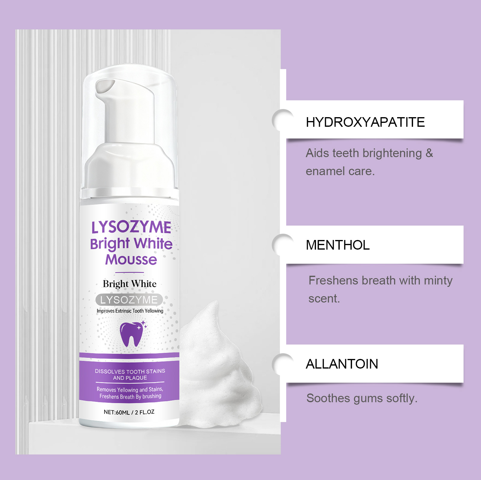 Hydroxyapatite White Teeth Mou - Teeth Whitening That Works avaliação e preço