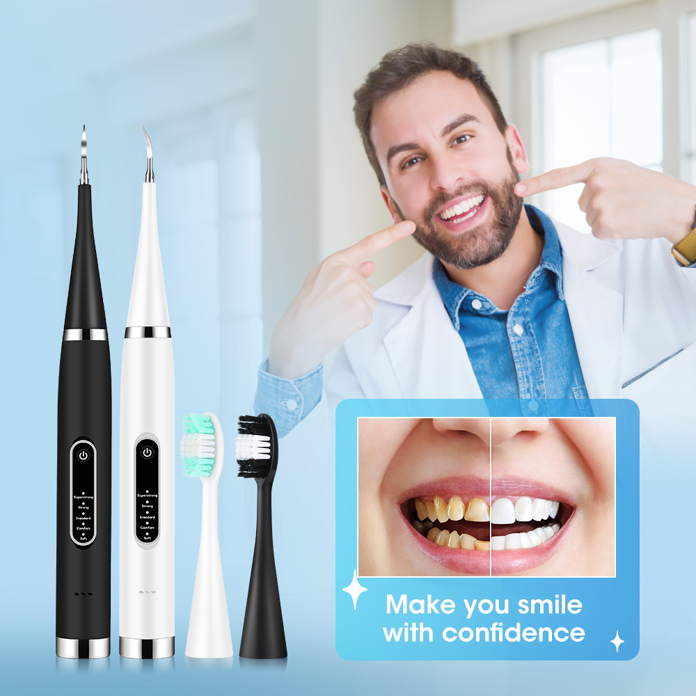 Electric Teeth Cleaner Sonic D - Electric Toothbrush Sonic avaliação e preço