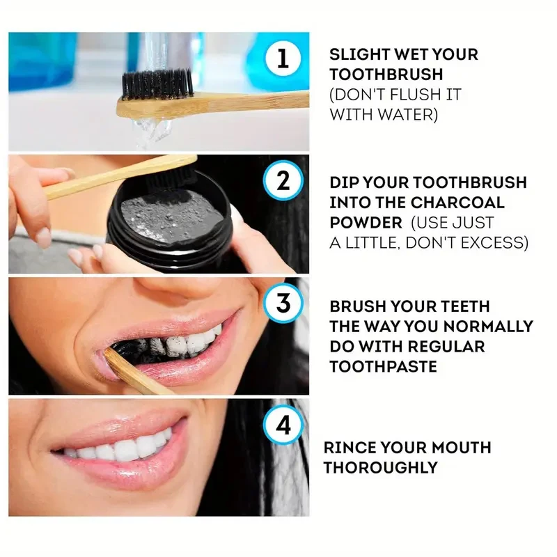 Teeth Brightening Whitening Po - Teeth Whitening Diy avaliação e preço