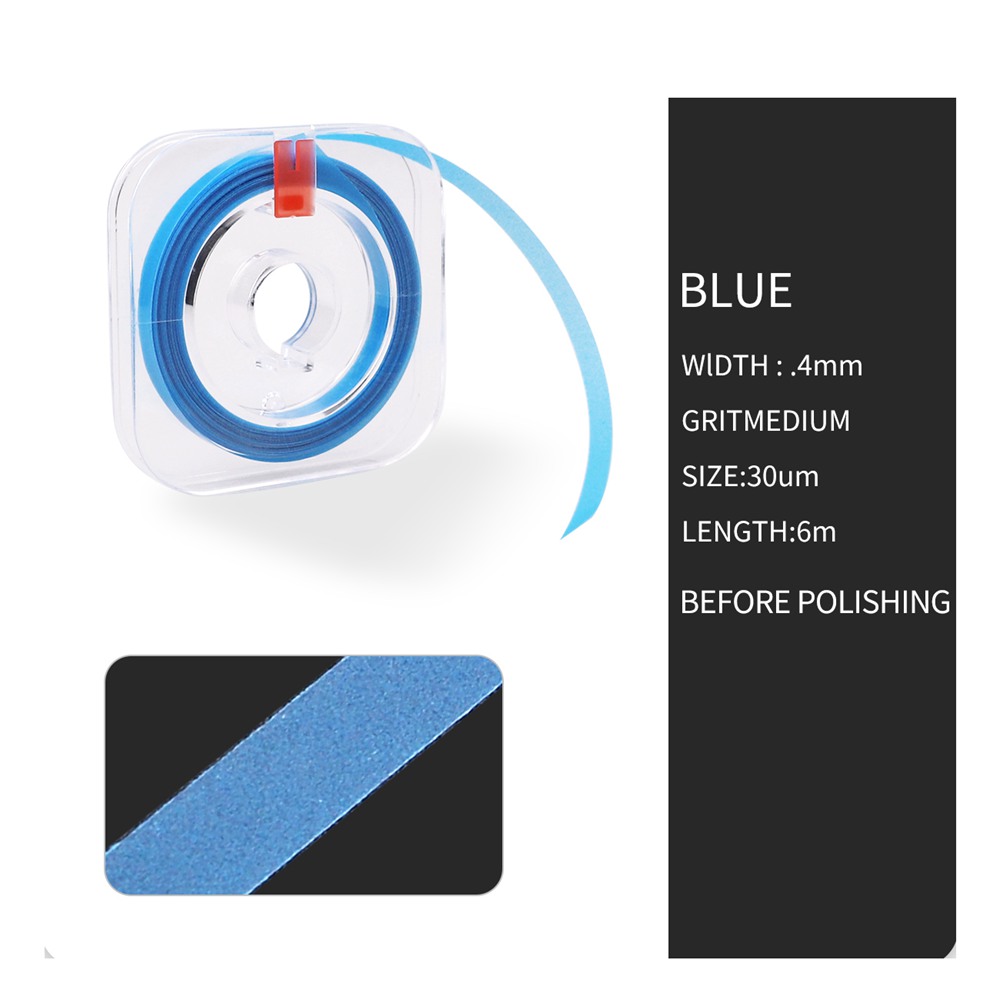1PC Dental Polishing Strip Rol - Teeth Whitening Strips avaliação e preço